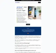 Kleine Seitenvorschau von airzuma.com.de