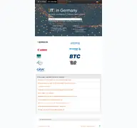 Kleine Seitenvorschau von it-in-germany.de