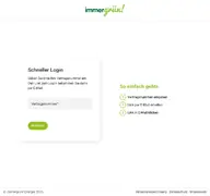 Kleine Seitenvorschau von service.immergruen-energie.de