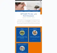 Kleine Seitenvorschau von vetcare.ch