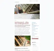 Kleine Seitenvorschau von bad-kreuznach-tourist.de