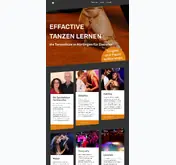 Kleine Seitenvorschau von tanzkurse-nuertingen.de