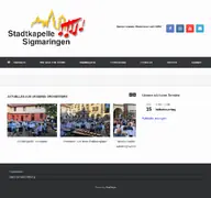 Kleine Seitenvorschau von stadtkapelle-sigmaringen.de