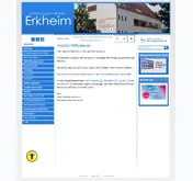 Kleine Seitenvorschau von vg-erkheim.de