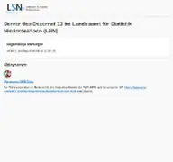 Kleine Seitenvorschau von it.statistik.niedersachsen.de
