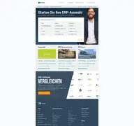 Kleine Seitenvorschau von erp.de