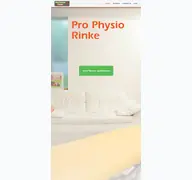 Kleine Seitenvorschau von pro-physio-rinke.de
