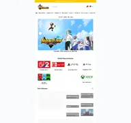 Kleine Seitenvorschau von throwbackgames.de