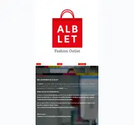 Kleine Seitenvorschau von alblet.de