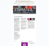 Kleine Seitenvorschau von badneustadt-evangelisch.de
