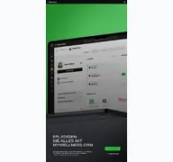 Kleine Seitenvorschau von mywellness.com