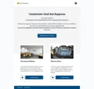 Kleine Seitenvorschau von bad-rappenau.traukalender-online.de