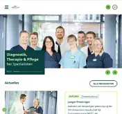 Kleine Seitenvorschau von thueringen-kliniken.de