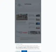 Kleine Seitenvorschau von laprovinciadicomo.it