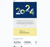 Kleine Seitenvorschau von geschaeftsbericht.deutsche-rentenversicherung-bund.de