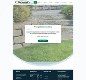 Kleine Seitenvorschau von cremer-naturstein.de
