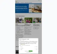 Kleine Seitenvorschau von institut-fuer-bienenkunde.de
