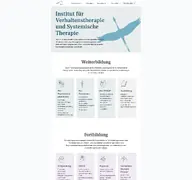 Kleine Seitenvorschau von ivt-psychotherapie.de
