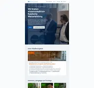 Kleine Seitenvorschau von iw-akademie.de