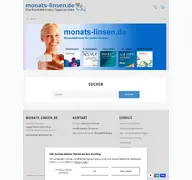 Kleine Seitenvorschau von monats-linsen.de