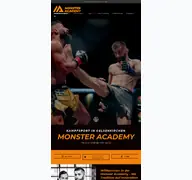 Kleine Seitenvorschau von monsteracademy.de