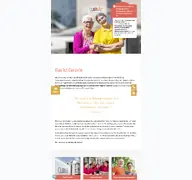Kleine Seitenvorschau von curavie-pflege.de