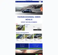 Kleine Seitenvorschau von fahrzeughandel-simon-muehlig.qualitaetshaendler.de