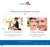 Kleine Seitenvorschau von montessori-friends.de