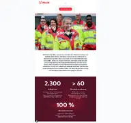 Kleine Seitenvorschau von falck.career.softgarden.de