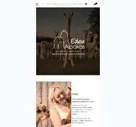 Kleine Seitenvorschau von eden-alpakas.de
