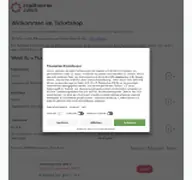 Kleine Seitenvorschau von badtickets.stadtwerke-juelich.de