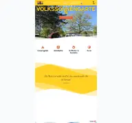 Kleine Seitenvorschau von volkssonnengarten.de