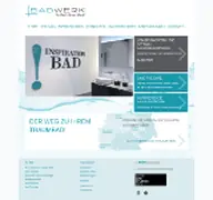 Kleine Seitenvorschau von badwerk.de