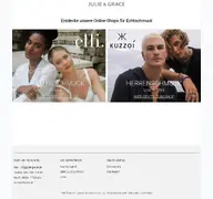 Kleine Seitenvorschau von julie-grace.de