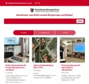 Kleine Seitenvorschau von kreisbrandinspektion-wug.de