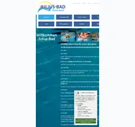 Kleine Seitenvorschau von julius-bad.de