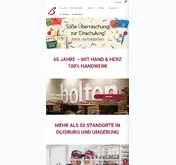 Kleine Seitenvorschau von baeckerei-bolten.de