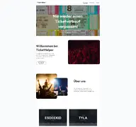 Kleine Seitenvorschau von tickethelper.de