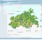 Kleine Seitenvorschau von pegelportal-mv.de