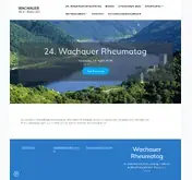 Kleine Seitenvorschau von wachauerrheumatag.at