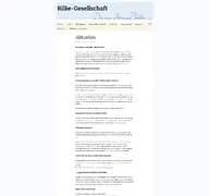 Kleine Seitenvorschau von rilke.ch