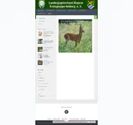 Kleine Seitenvorschau von jagd-amberg.de