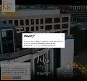 Kleine Seitenvorschau von dein-felix.de