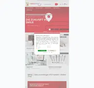 Kleine Seitenvorschau von smile-dental.de