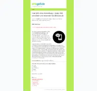 Kleine Seitenvorschau von smsgott.de