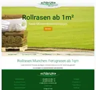 Kleine Seitenvorschau von rollrasen-muenchen.de