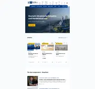 Kleine Seitenvorschau von ukraine.ahk.de