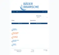 Kleine Seitenvorschau von baeder-bramsche.course-manager.de