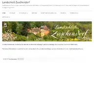 Kleine Seitenvorschau von landschloss-zuschendorf.de
