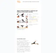 Kleine Seitenvorschau von pilates-powers.de